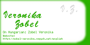 veronika zobel business card